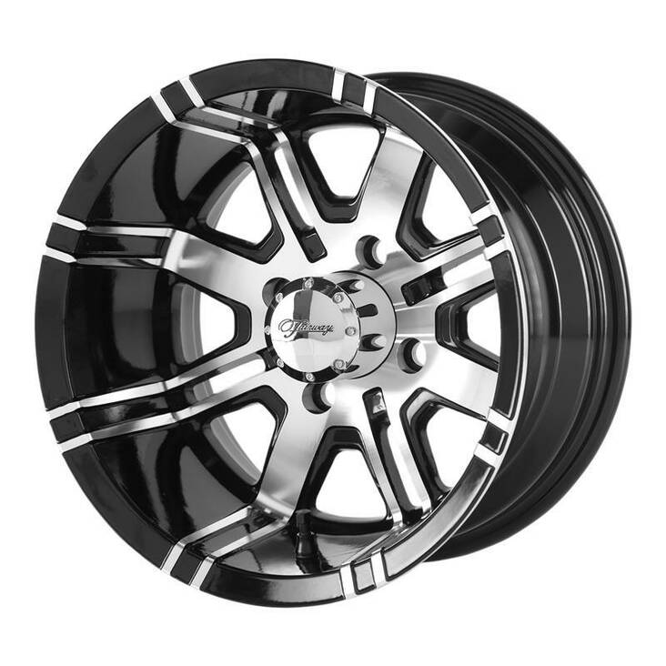 FA119 Machined Gloss Black 7x12 4/101,60 ET-40 CB70,7 60° - Alumiinivanteet - 238416 - 1