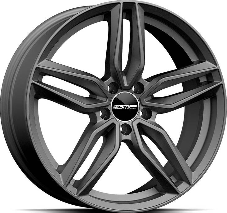 GMP Fasten Matt Anthracite 8,5x20 5/112 ET50 CB66.6 R14 - Alumiinivanteet - 283936 - 1