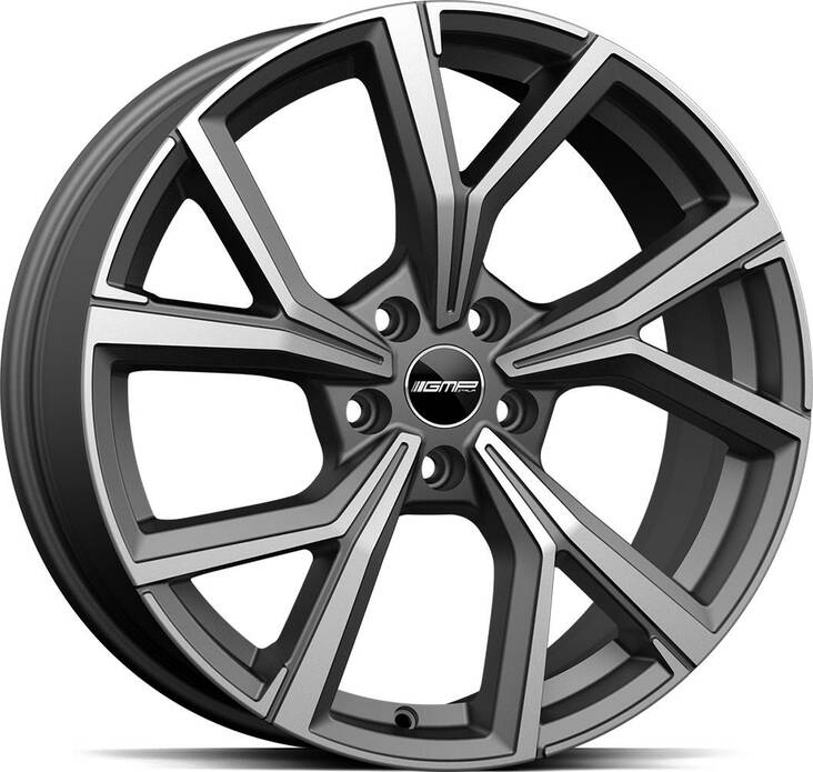 GMP Mentor Matt Anthracite Diam 7,5x18 5/114,3 ET35 CB73.1 60° - Alumiinivanteet - 320566 - 1