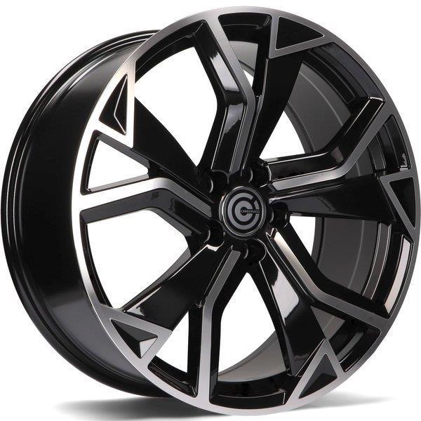 Generous Black Front Polished 8,5x20 5/112 ET30 CB66,5 60° - Alumiinivanteet - 314166 - 1