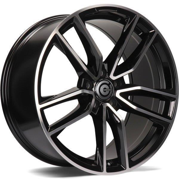 Invention Black Front Polished 11x21 5/112 ET49 CB66.5 60° - Alumiinivanteet - 314086 - 1