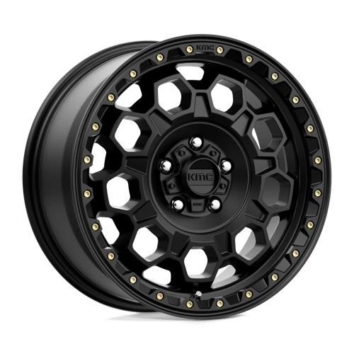 KM545 TREK SATIN BLACK 8x17 5/108 ET38 CB72,6 60° - Alumiinivanteet - 328106 - 1