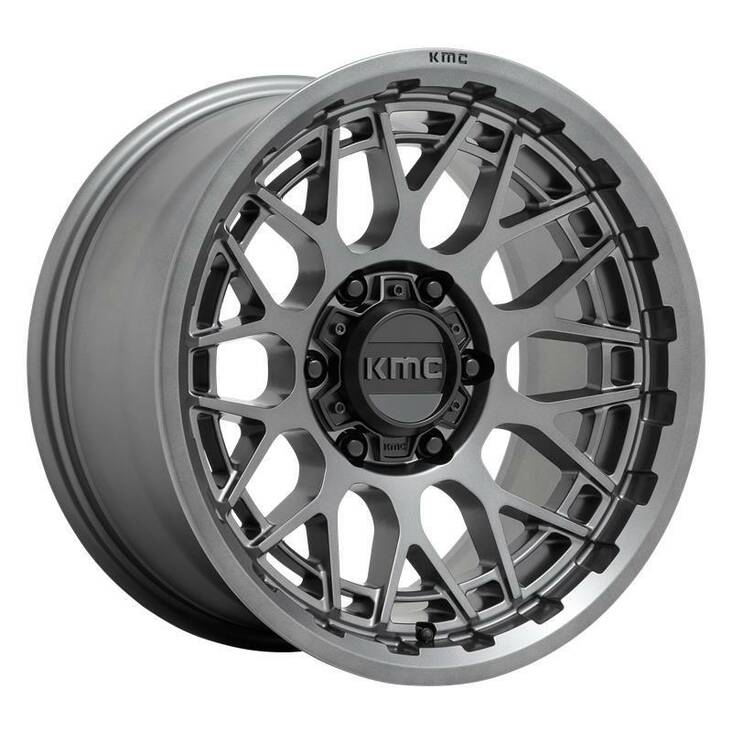 KM722 Anthracite 8,5x17 6/139,7 ET18 CB106.1 60° - Alumiinivanteet - 278396 - 1