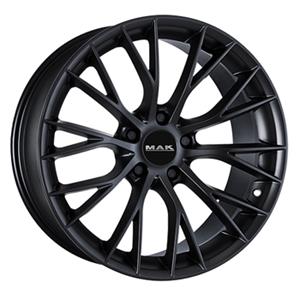 MAK Munchen Matt Black 8,5x20 5/108 ET42 CB63,4 60° - Alumiinivanteet - 34106 - 1