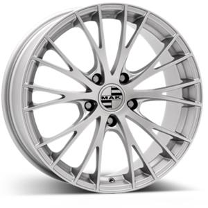 MAK Rennen Silver 10x21 5/130 ET50 CB71,6 R14 - Alumiinivanteet - 34216 - 1