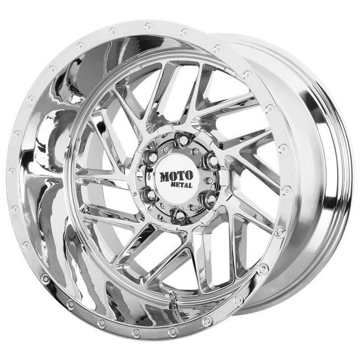 MO985 Chrome 12x20 8/165,1 ET-44 CB125,5 60° - Alumiinivanteet - 236956 - 1