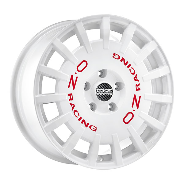 OZ Rally Racing White - Alumiinivanteet - 8027529134476 - 1
