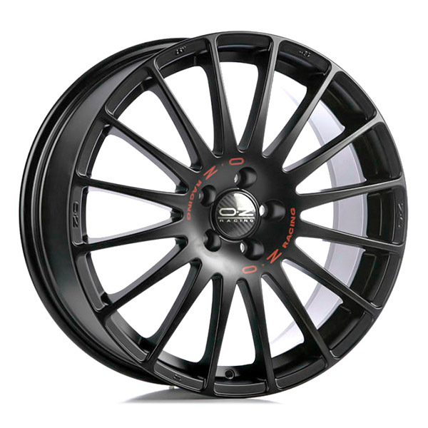 OZ Superturismo Black - Alumiinivanteet - 8027529000566 - 1