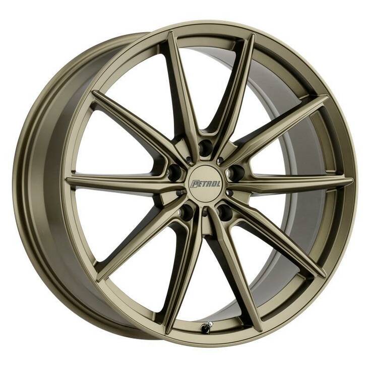 P4B MATTE BRONZE 8x19 5/108 ET40 CB72.1 60° - Alumiinivanteet - 336846 - 1