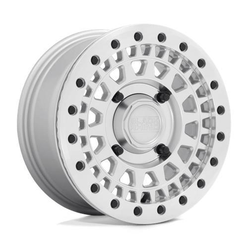 PARKER UTV BEADLOCK SILVER W/ MIRROR CUT FACE 7x14 4/110 ET51 CB80.2 60° - Alumiinivanteet - 325006 - 1