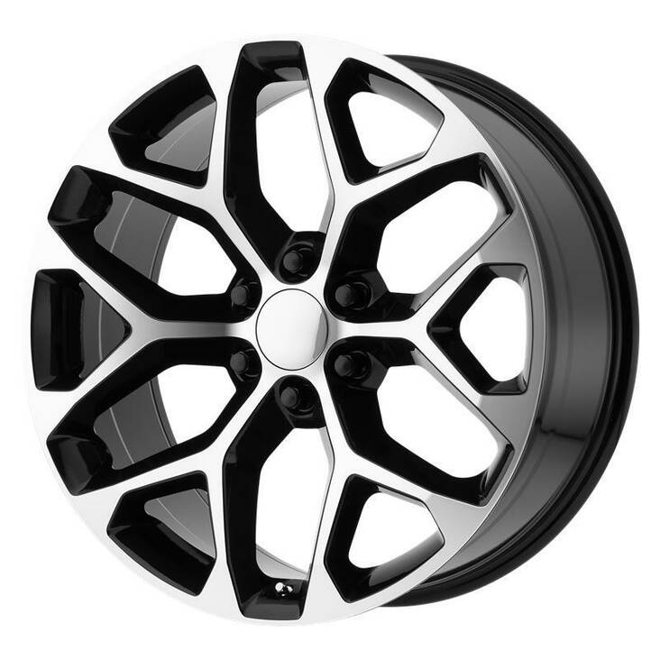 PR176 Gloss Black Machined 10x30 6/139,7 ET31 CB78,1 60° - Alumiinivanteet - 321566 - 1