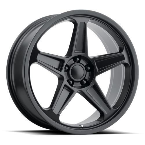 PR186 MATTE BLACK 9x20 5/115 ET20 CB71.5 60° - Alumiinivanteet - 328236 - 1