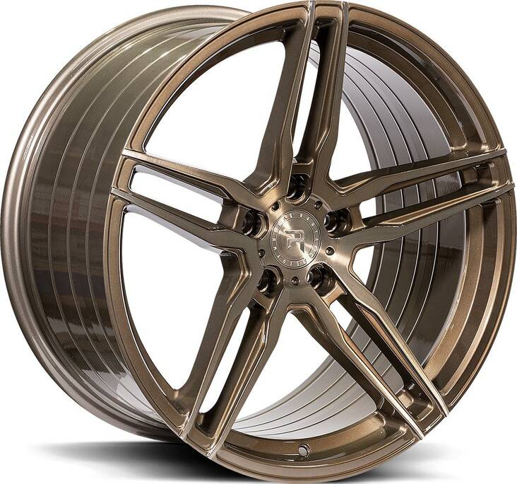 R-SERIES R10 Bronze Brushed 9,5x19 5/112 ET35 CB66,6 60° - Alumiinivanteet - 261356 - 1