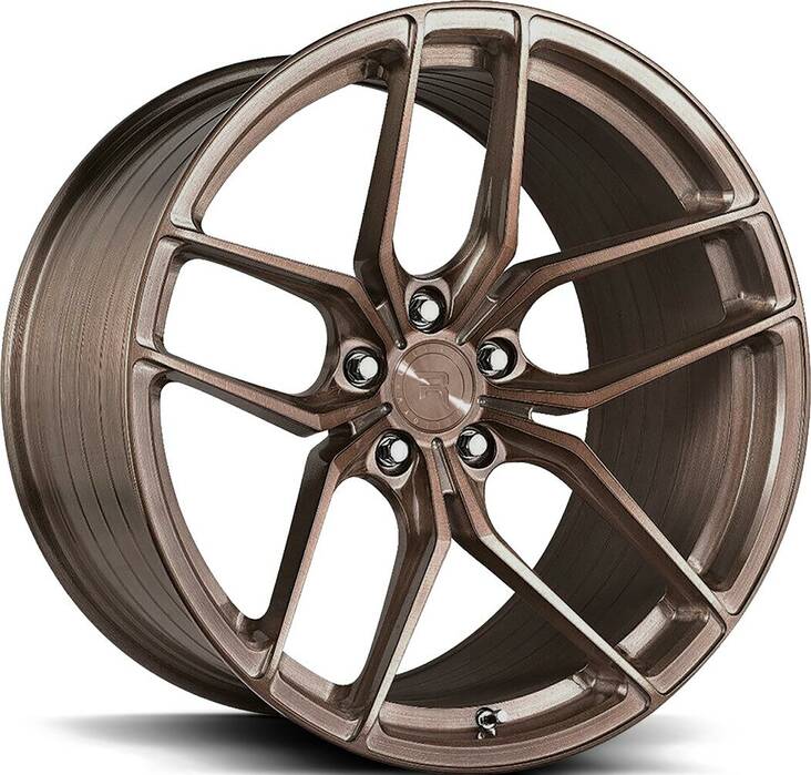 R-SERIES R8 Bronze Brushed 10,5x21 5/112 ET30 CB66,6 60° - Alumiinivanteet - 306936 - 1