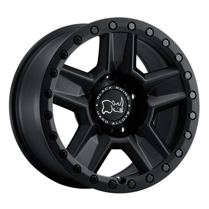 RAVINE MATTE BLACK 8,5x17 5/127 ET35 CB71,5 60° - Alumiinivanteet - 298256 - 1