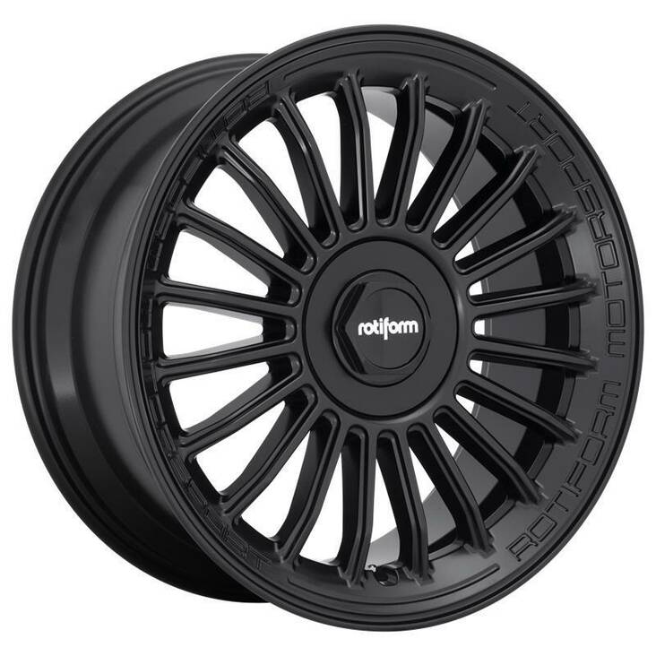 RC161 MATTE BLACK 8,5x19 5/100/112 ET35 CB66.6 60° - Alumiinivanteet - 289116 - 1