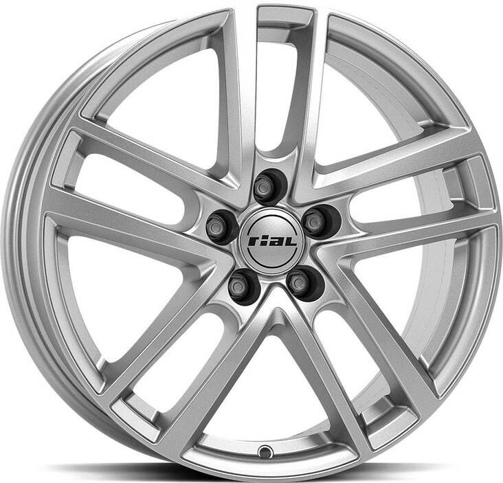 RIAL Astorga Polar Silv 6,5x16 5/114,3 ET45 CB60.1 Flat - Alumiinivanteet - 338276 - 1