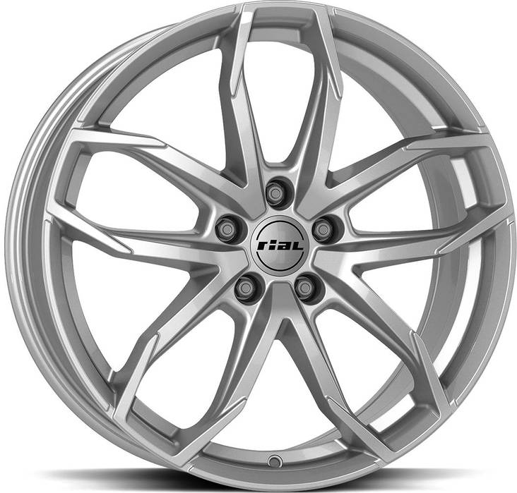 RIAL Lucca Polar Silv 7,5x17 5/114,3 ET50 CB67.1 60° - Alumiinivanteet - 205676 - 1