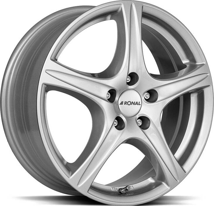 RONAL R56 Chrystal Silver 7x17 5/114,3 ET50 CB56,6 60° - Alumiinivanteet - 335556 - 1