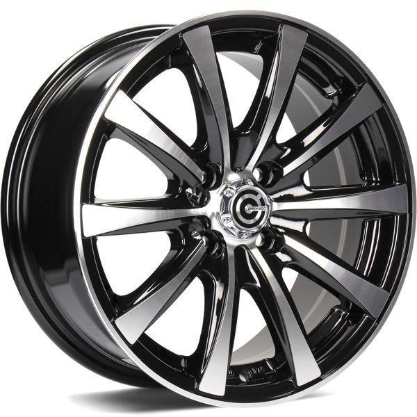 Raven Black Front Polished 6,5x15 4/98 ET35 CB67,1 60° - Alumiinivanteet - 313546 - 1