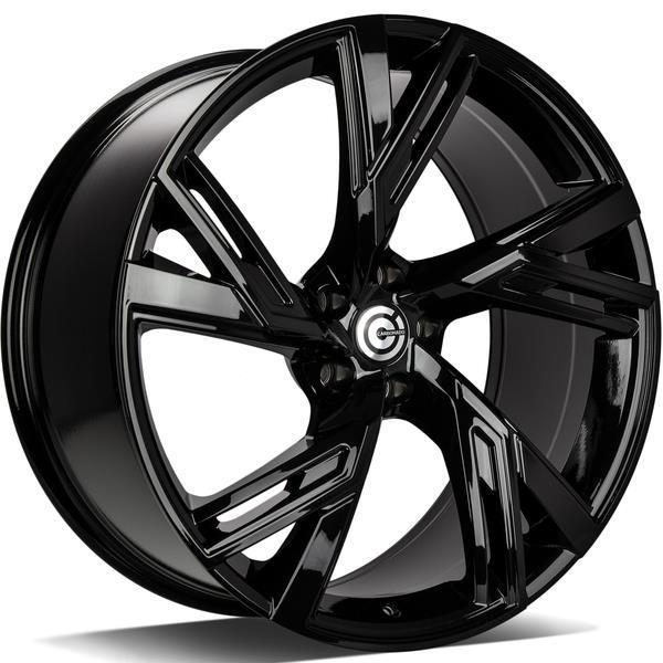 Rich Black Glossy 8x18 5/112 ET35 CB66.5 60° - Alumiinivanteet - 320196 - 1