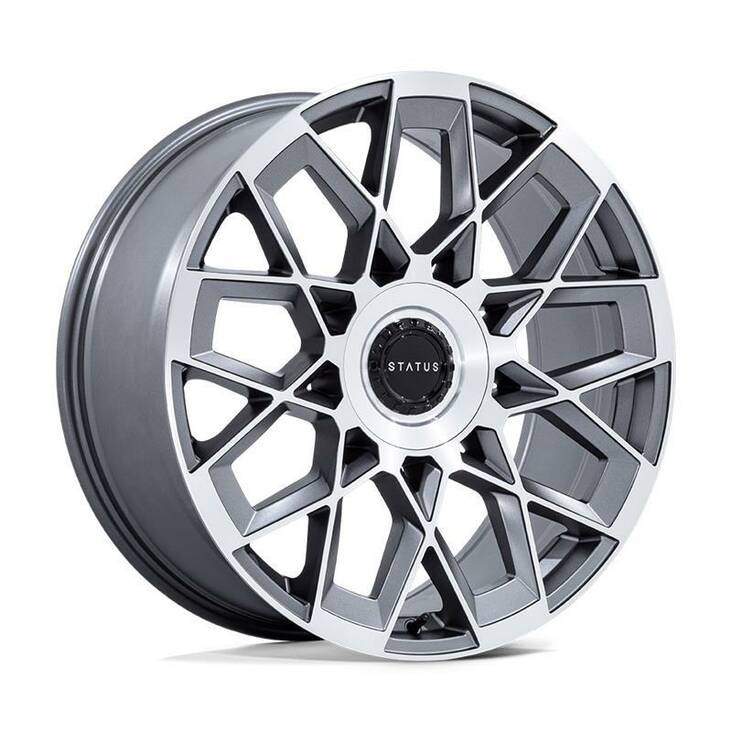 ST005 MATRIX ANTHRACITE MIRRORED 9,5x22 6x135/139,7 ET25 CB100.3 60° 1133 kg - Alumiinivanteet - 335126 - 1