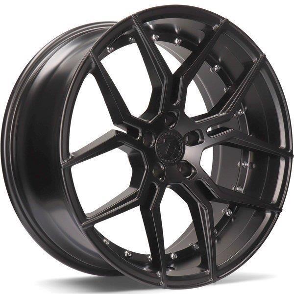 SV-D Deep Matt Black 9x20 5/112 ET25 CB66.5 60° - Alumiinivanteet - 313836 - 1