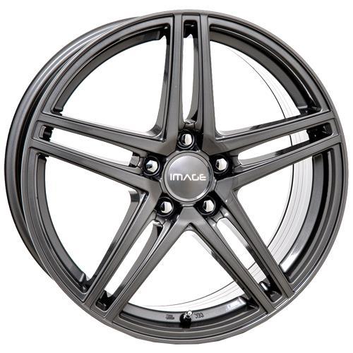Star Light anthracite grey 9x18 5/112 ET53 CB66.5 60° - Alumiinivanteet - 334256 - 1