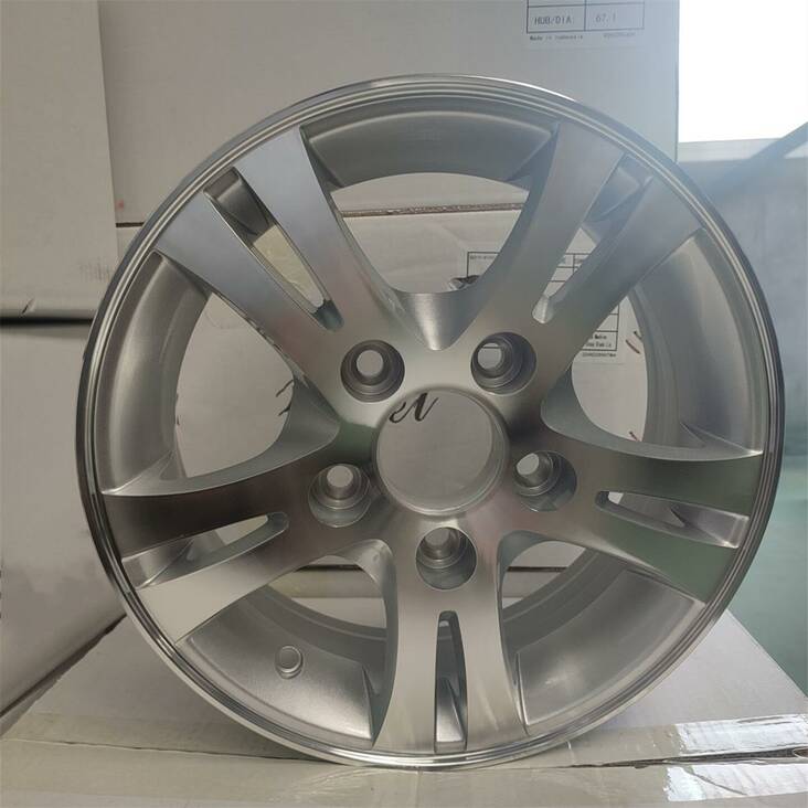 Trailer L151 Silver Polished 5x13 5/112 ET30 CB66,6 R12 - Alumiinivanteet - 312226 - 1