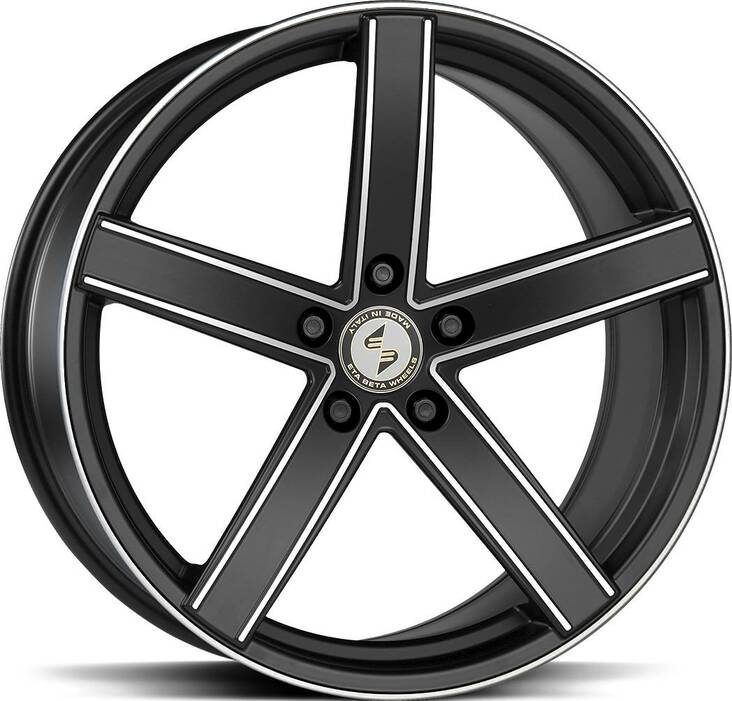 Uros Black Matt Polish 8,5x19 5/112 ET45 CB78,1 60° - Alumiinivanteet - 260836 - 1