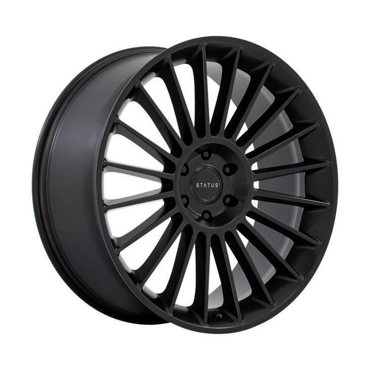 VENTI MATTE BLACK 9,5x22 5/130 ET30 CB84,1 60° - Alumiinivanteet - 311556 - 1