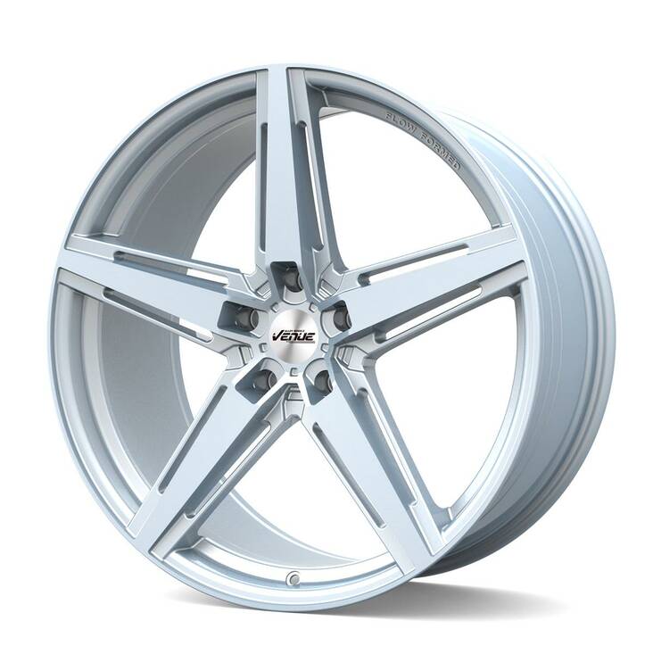 Venue Nord5 Gloss Silver 9,5x20 5/112 ET35 CB66,6 POISTO 60° - Alumiinivanteet - 307706 - 1