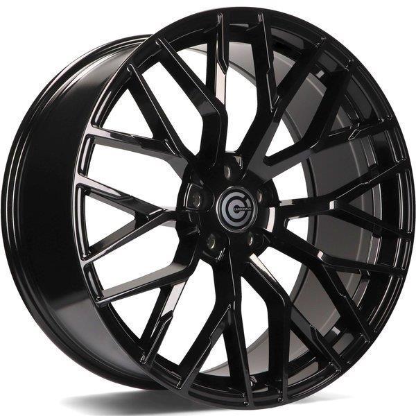 Wealthy Black Glossy 9,5x21 5/112 ET25 CB66,5 60° - Alumiinivanteet - 314186 - 1