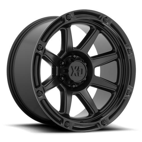 XD863 SATIN BLACK 10x20 5/127 ET-18 CB71,5 60° - Alumiinivanteet - 280876 - 1