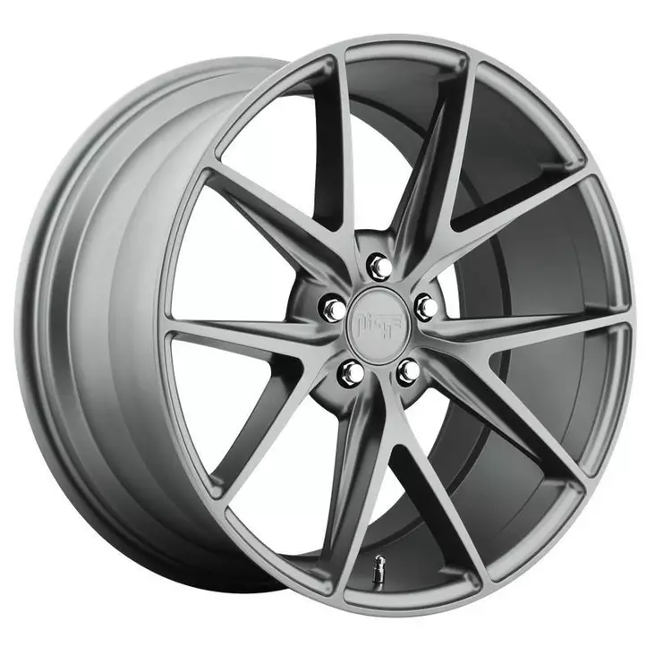 NC116 MATTE GUN METAL 8,5x19 5/107,95 ET40 CB63,4 - Alumiinivanteet - 276996 - 1