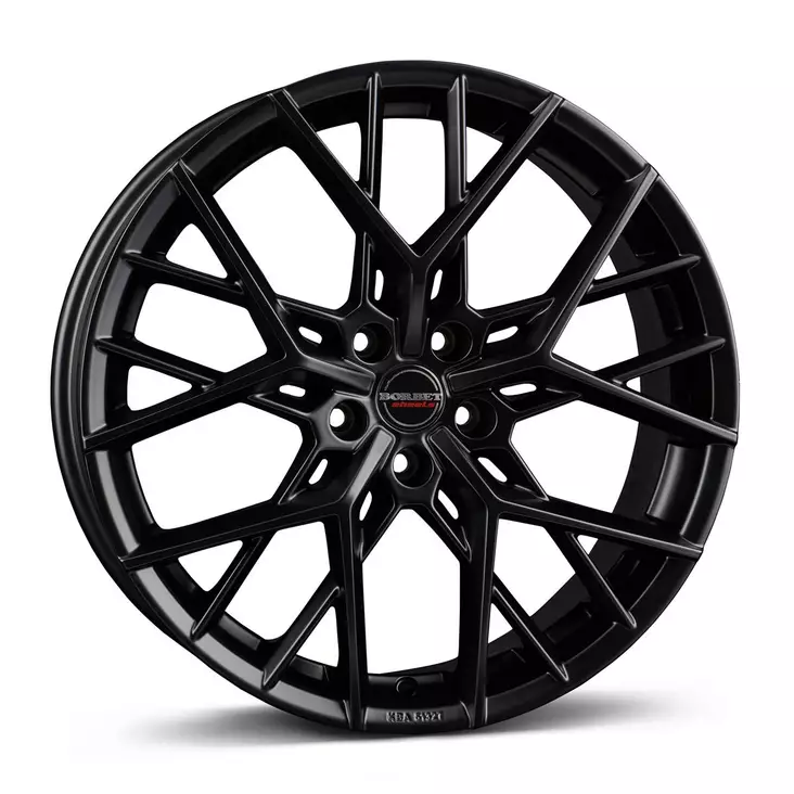BORBET BY black matt 8,5x19 5/112 ET45 CB72.5 60° - Alumiinivanteet - 339466 - 1