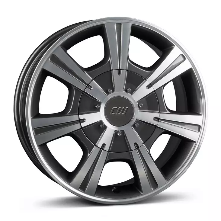 BORBET CH Mistral Anthracite Gloss Pol 7,5x17 6/139,7 ET50 CB93,0 60° - Alumiinivanteet - 339496 - 1