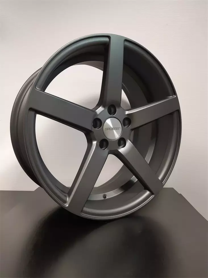 Grossen 1 Antracite 9,5x19 5/120 ET40 CB72,6 60° - Alumiinivanteet - 341396 - 1