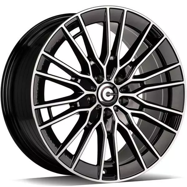 Brawl Black Front Polished 9,5x20 5/112 ET45 CB66.6 60° - Alumiinivanteet - 358266 - 1