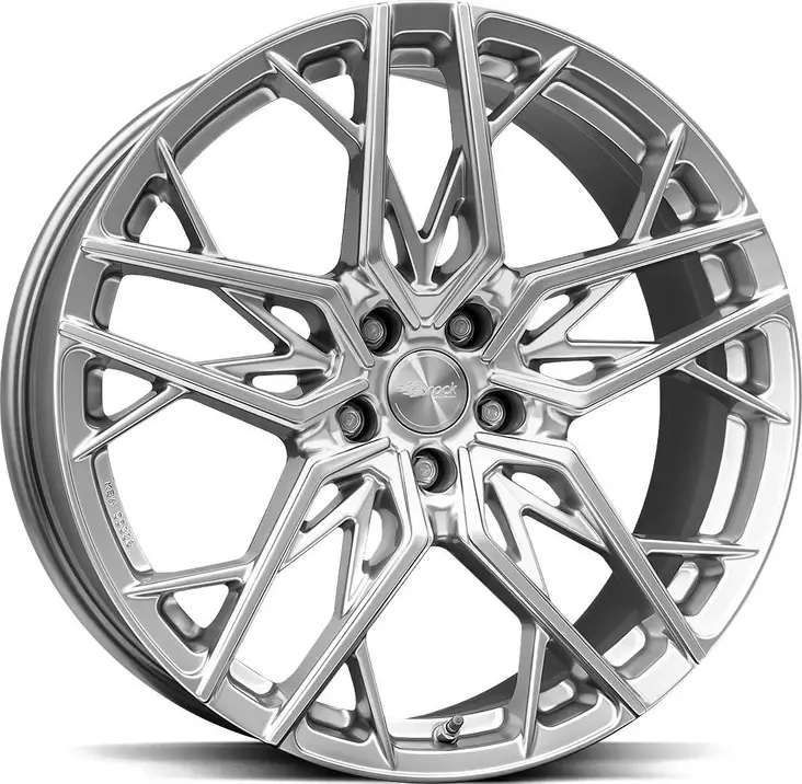 BROCK B44 Hyper Silv 8x18 5/112 ET45 CB66.6 60° - Alumiinivanteet - 344376 - 1