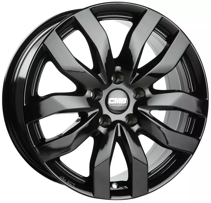CMS C22 Complete Black Gloss 7,5x17 5/112 ET27 CB66,5 (BMW) BLACK FRIDAY 24 60° - Alumiinivanteet - 350156 - 1