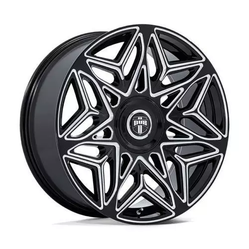DC274 ANOMALY GLOSS BLACK MILLED 10x24 5/115/120 ET15 CB74.1 60° - Alumiinivanteet - 353916 - 1