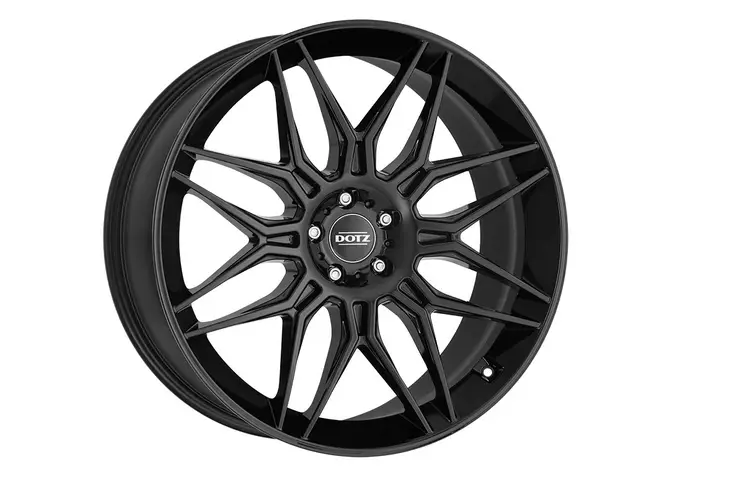 DOTZ LongBeach black 9,5x22 5/120 ET49 CB72,6 Flat - Alumiinivanteet - 343376 - 1