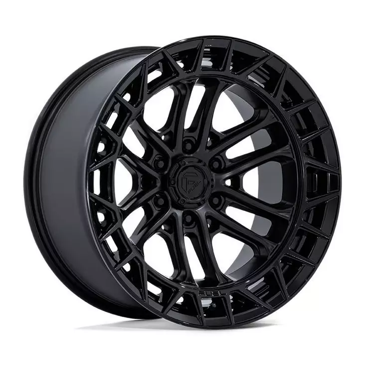 FC874 CELSIUS MATTE BLACK W/ GLOSS BLACK LIP 10x20 6/139,7 ET-18 CB106.1 60° - Alumiinivanteet - 342046 - 1