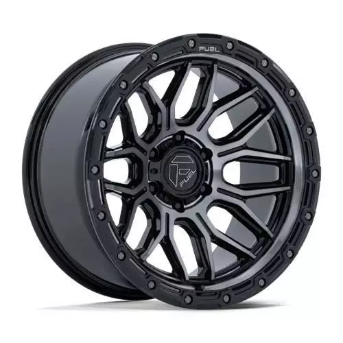 FC881 SURGE GLOSS BLACK MACHINED W/ GRAY TINT 9x20 8/165,1 ET1 CB125,1 60° - Alumiinivanteet - 354426 - 1
