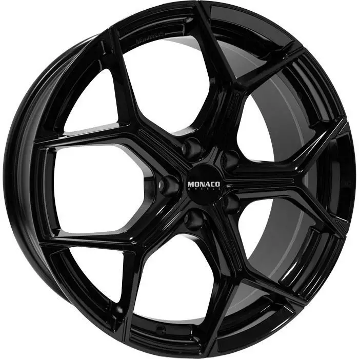 GP16 Gloss Black 8x19 5x114,3 ET45 60° - Alumiinivanteet - 368436 - 1