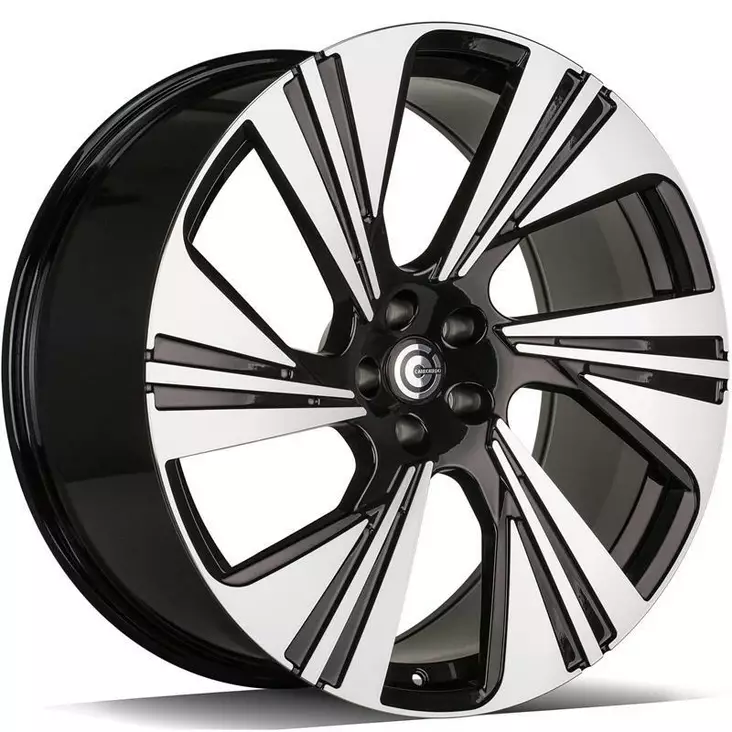Imperial Black Front Polished 9,5x21 5/112 ET25 CB66.5 60° - Alumiinivanteet - 363206 - 1
