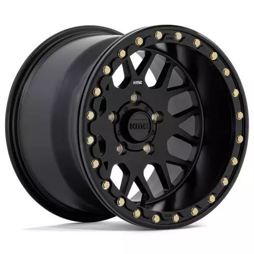 KS235 GRENADE UTV BEADLOCK SATIN BLACK 9x18 4/137 ET-24 CB112.1 60° - Alumiinivanteet - 365916 - 1