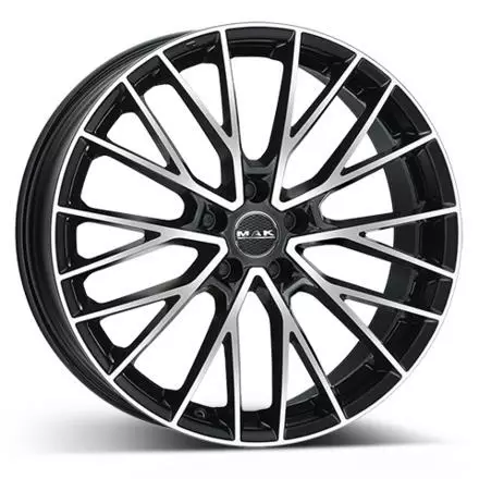 MAK Speciale Black Mirror 9x21 5/112 ET35 CB57,1 R13 - Alumiinivanteet - 352416 - 1