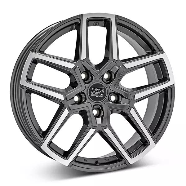 MSW 52 G.Gun/Pol 8,5x20 5-120 E47 C72,60 FLAT - Alumiinivanteet - 8027529210996 - 1